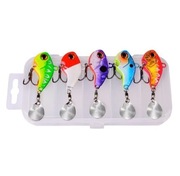 Metalowy zestaw -.5 szt. 2,2 cm ,6 gr. oczy 3D.