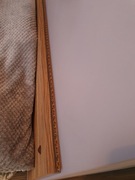 Łóżko z materacem