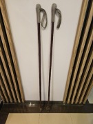 Kijki bambusowe do nart retro