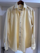 Koszula męska żółta EMANUEL BERG, rozmiar 45