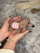 Jamnik maskotka handmade