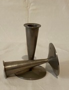 Art Deco świeczniki metal