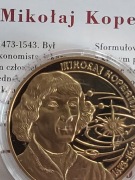 Medal Mikołaj Kopernik Seria Wielcy Polacy