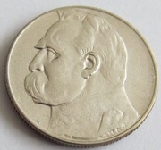 5 zł złotych Piłsudski 1936 r. (4) Ag 