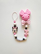 Silikonowa zawieszka do smoczka micky/minnie 