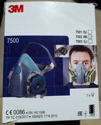 Maska 3M 7502 (M) z filtrami