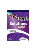 Solutions Gold Intermediate Student's Book podręcznik w stanie idealnym