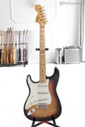 1974 Fender Stratocaster Left-Handed in Sunburst. RH conversion.