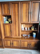 meblościanka WIKI B orzech aosta ciemny 318x214x56,5 cm BRW