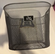 METALOWY KOSZ NA ROWER ZAKUPY Z RĄCZKOM W25CM 25/33CM