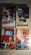 Zestaw 4 kaset VHS. Bunt. Ruby. Roswell. Kaliber 45
