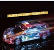 ŚWIECĄCY GRAJĄCY WÓZ POLICYJNY