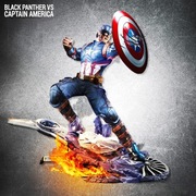 Capitan America  - plik STL do druku 3D 