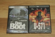 Das Boot, U-571 - zestaw 2 DVD, nowe w folii