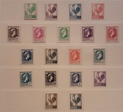 Francja 1944 Komitet Wyzwolenie Algerii Mi 9-27 koguty seria idealna pozycj