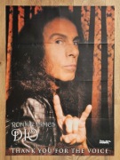 R. J. Dio - Wielki plakat/poster XXL z 2010 r. - Format 55 x 75 cm - NOWY!