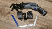 Piła szablasta WORKPRO z akumulatorem 2Ah 12V 3x brzeszczot, Nóweczka