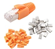 33x Wtyczka RJ45 Cat6 z metalowym ekranem