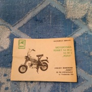Motorynka instrukcja obsługi Predom Romet M2, M3 ORGINAŁ
