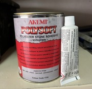 AKEMI polysoft biały beż klej szpachla do kamienia 