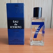 ICEBERG Eau de Iceberg Cedar EDT 100 ml (z ubytkiem) dla mężczyzn