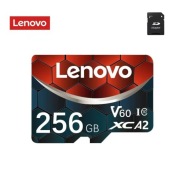 Karta pamięci microSD Lenovo 256GB + Adapter SD | do smartfona i kamery.