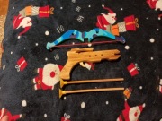 Kusza drewniana ze strzałkami 