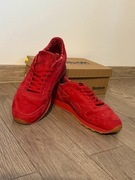Czerwone męskie sneakersy Reebok CL Leather tdc 44 bd3231
