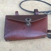 Hamulec ręczny na oponę + sakwa narzedziowka rower stare zabytkowe