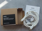 Zestaw 2 kabli w oplocie Belkin USB-C na USB-C 60W 1,5m