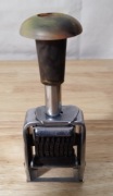 datownik biurowy mechaniczny Elektromet 1984 rok