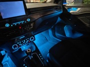 Oświetlenie Nastrojowe Nóg Przód - Zestaw Ice-Blue dla Focus MK4 