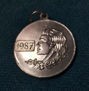 Srebny medal okolicznościowy Igrzyska Sportowo Rekreacyjne PGŻ