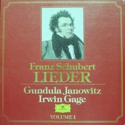 Franz Schubert / Irwin Gage – Lieder (Volume I) box 5lp (EX/EX)