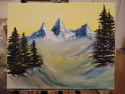 obraz akryl TYTUL-Góry 40x50 cm góry