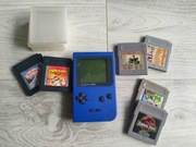 NINTENDO GAME BOY POCKET + GRY (WARIOLAND II...)