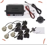 Czujniki cofania X4 głośnik buzzer zestaw nowy kolor szampanowy