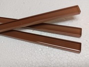 Listwa szklana 1,5x40cm beżowa