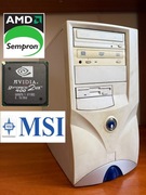 Retro PC Windows XP – Sempron / 512MB RAM / GeForce2 MX400 – lata 2000