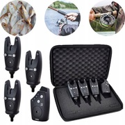 SYGNALIZATORY BRAŃ WĘDKARSKICH ZESTAW 3+1 HIRISI S5+ETUI