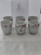 Kubki porcelanowe KAROLINA PRL