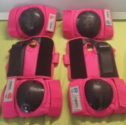 Ochraniacze na rolki pełny zestaw: kolana łokcie dłonie 3x2 rozmiar XS