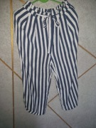 Spodnie Haremki alladynki 3/4 długość Zara S 