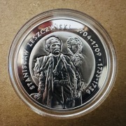 Moneta 10 zł 2003 925 Ag Stanisław Leszczyński, półpostać