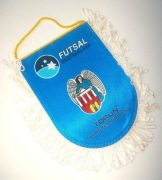 Proporczyk Klub Sportowy Marwit Toruń 2005 herb Futsal Ekstraklasa