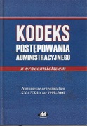 Kodeks postępowania administracyjnego z orzecznictwem