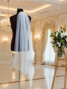 WELON Ślubny Jednowarstwowy delikatny na grzebyku - kolor BIAŁY