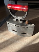 STARE ZABYTKOWE ŻELAZKO NA WĘGIEL RETRO ZABYTEK 