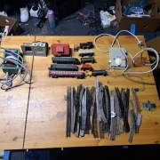 KOLEJKA + WAGONY + TORY + ZASILACZE + DOMKI