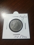 Wielka Brytania.10 pens 1992